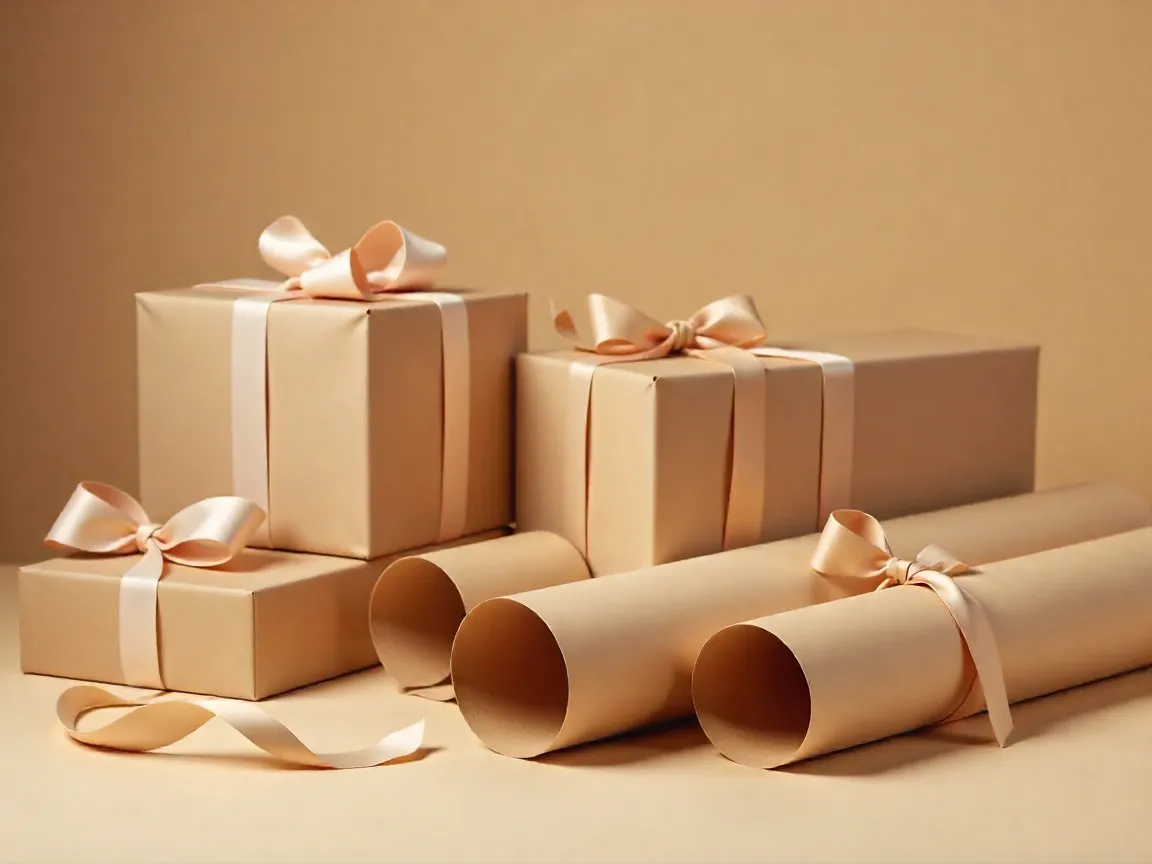 Premium wrapping paper and materials
